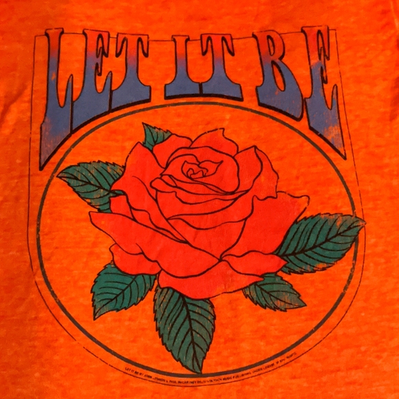 Vinyl Icons Tops - Beatles Let It Be women's top